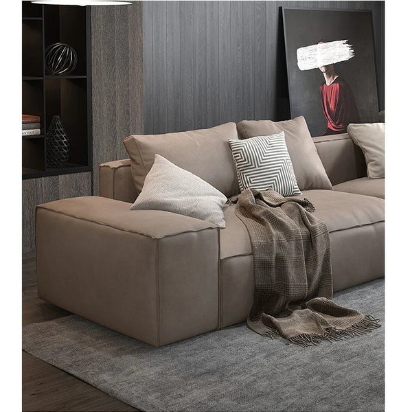 Hartste Two-Seater Sofa in Leathaire – Contemporary Modern Compact Couch, Comfortable Upholstered Living Room Sofa, No Assembly Required - My Store