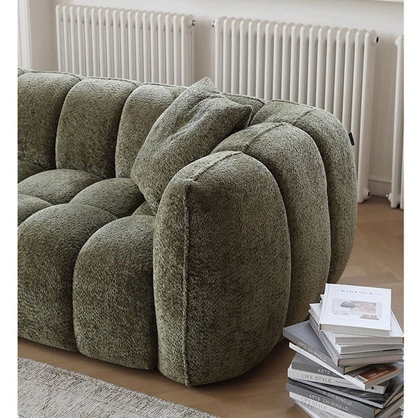 Winslow Pumpin Boucle Sofa – Modern Two Seater & Three Seater Couch, High Resilience Foam Comfort Living Room Sofa, Contemporary Upholstered Lounge Sofa Set - My Store