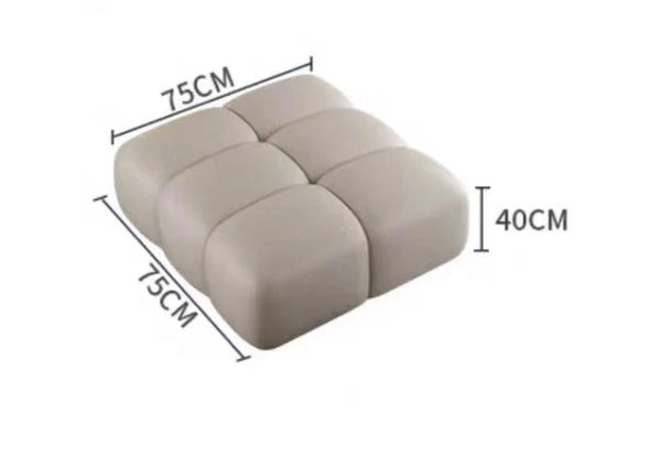 Arabella 4 Seater Corduroy Sofa – Modern Contemporary Fabric Couch with High-Density Foam Cushions, Spacious Living Room Sofa - My Store