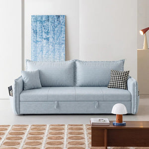 SB172 Two Seater Sofa Bed – Modern Space-Saving Convertible Sofa with Leathaire Upholstery, Comfortable Guest Sleeper, Available in Multiple Colours - My Store