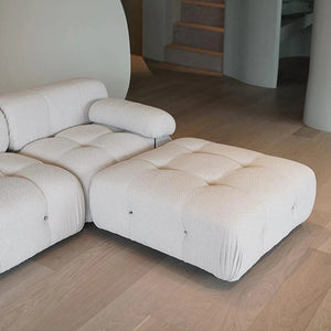 B&B Italia Camaleonda Two Seater Modular Sofa – Luxury Velvet Upholstered Contemporary Couch with Deep Cushions, Modern Living Room Seating - My Store