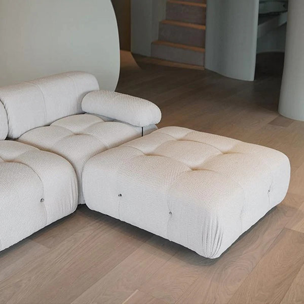 B&B Italia Camaleonda Two Seater Modular Sofa – Luxury Velvet Upholstered Contemporary Couch with Deep Cushions, Modern Living Room Seating - My Store