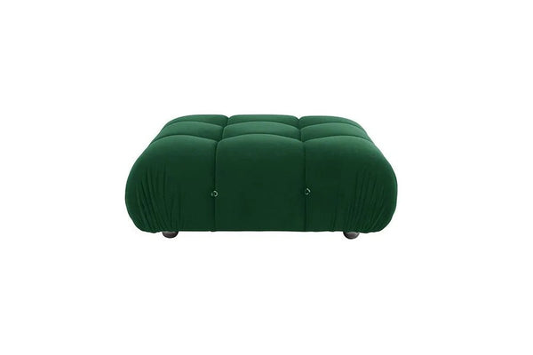 B&B Italia Camaleonda Two Seater Modular Sofa – Luxury Velvet Upholstered Contemporary Couch with Deep Cushions, Modern Living Room Seating - My Store