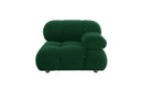 B&B Italia Camaleonda Two Seater Modular Sofa – Luxury Velvet Upholstered Contemporary Couch with Deep Cushions, Modern Living Room Seating - My Store