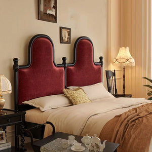 Ingrid Velvet Upholstered King / Super King Size Bed Frame – Contemporary Wooden Base Bedroom Bed - Sleek Furniture