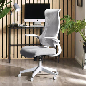 Julian Bowen Archer Ergonomic Mesh Office Chair with Adjustable Height - Sleek Furniture
