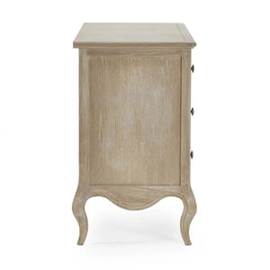 Julian Bowen Camille 6 Drawer Wide Chest of Drawers – Elegant French Style Bedroom Storage Cabinet with Ornate Detailing, Spacious 6-Drawer Wooden Chest, White Finish - Sleek Furniture