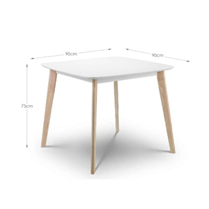 Casa dining table for compact kitchens and modern dining spaces