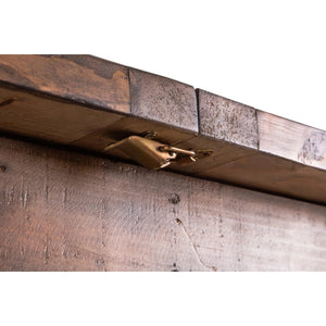 Julian Bowen Chatsworth dining table natural wood grain