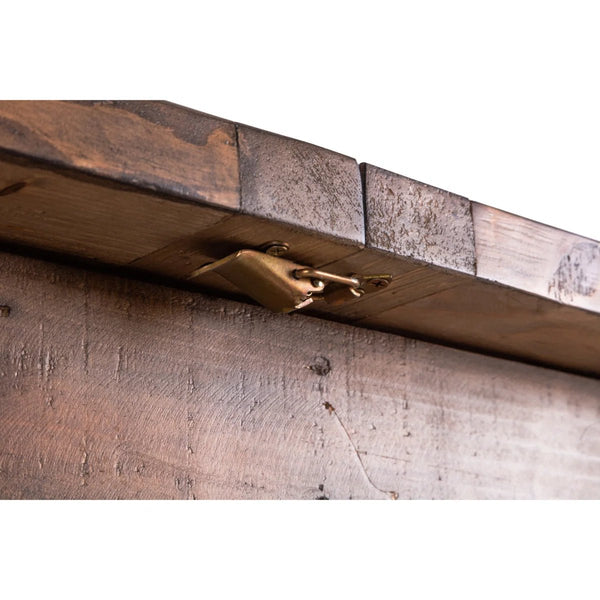 Julian Bowen Chatsworth dining table natural wood grain