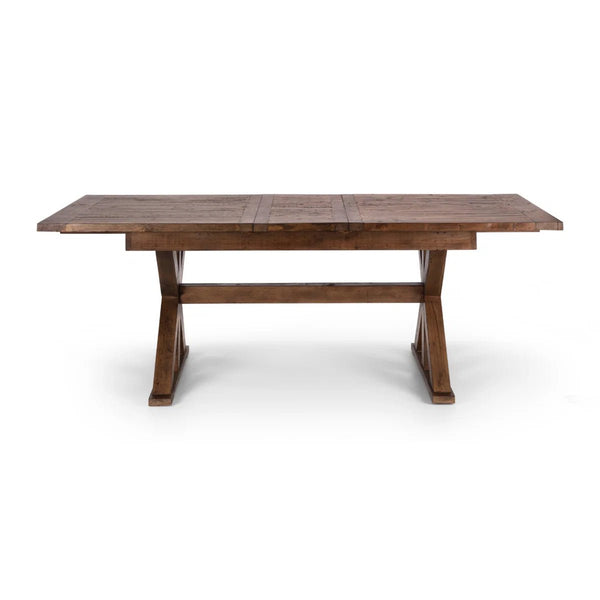 Chatsworth 220cm wooden dining table natural timber finish