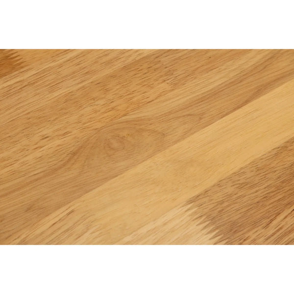 Julian Bowen Cleo Nest of 3 Tables – Solid Rubberwood with Light Oak Finish, Space-Saving Nesting Side Tables for Living Room - Sleek Furniture