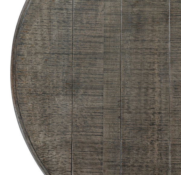 Rutland Collection Round Dining Table – 120cm Solid Wood Dining Table in Brown - My Store