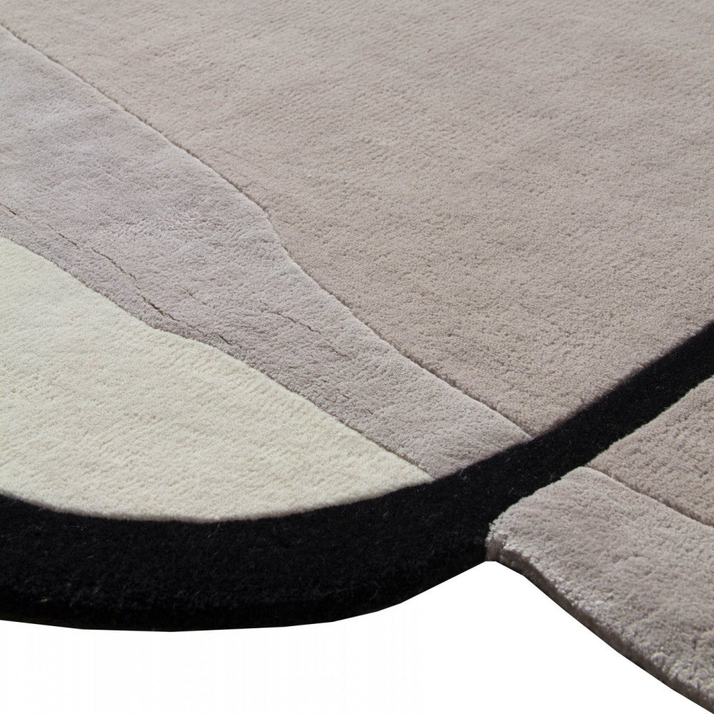 Chakra Large Rug in Natural Beige - My Store