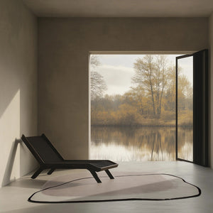 Chakra Large Rug in Natural Beige - My Store