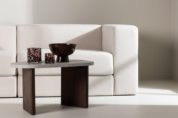 Lumi 3-Seater Sofa | White Linen Modern Living Room Sofa