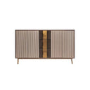 Massa Modern Sideboard Cabinet – MDF & Metal Storage Unit with Multi - Colour Finish (Grey, Blue, White) – Contemporary Storage Cabinet for Living Room, Dining Room & Hallway - Sleek Furniture