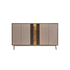 Massa Modern Sideboard Cabinet – MDF & Metal Storage Unit with Multi - Colour Finish (Grey, Blue, White) – Contemporary Storage Cabinet for Living Room, Dining Room & Hallway - Sleek Furniture