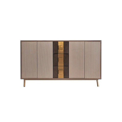 Massa Modern Sideboard Cabinet – MDF & Metal Storage Unit with Multi - Colour Finish (Grey, Blue, White) – Contemporary Storage Cabinet for Living Room, Dining Room & Hallway - Sleek Furniture