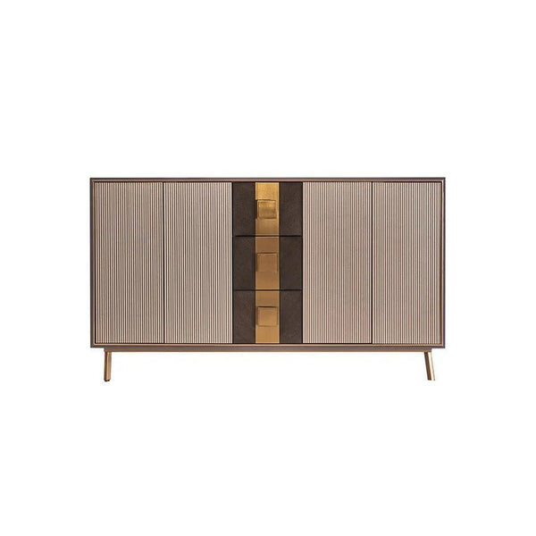 Massa Modern Sideboard Cabinet – MDF & Metal Storage Unit with Multi - Colour Finish (Grey, Blue, White) – Contemporary Storage Cabinet for Living Room, Dining Room & Hallway - Sleek Furniture