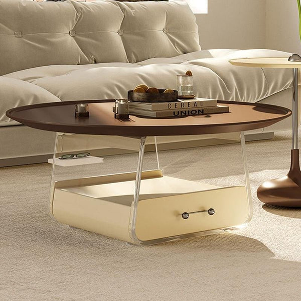 Meral Modern Stainless Steel Coffee Table Set | Contemporary Stylish Center Tables for Living Room Décor - Sleek Furniture
