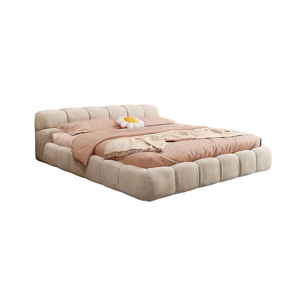 Modern Mamie Velvet Ottoman Storage Bed Frame Gaslift Lift Up Storage Upholstered King Bed Available Multiple Sizes & Colours