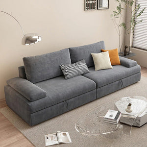 Molly 3-Seater Sofa Bed – Velvet Folding Sofa Bed with High-Density Sponge Filling | Multi-Size Pull Out Sofa Bed UK Style | Space-Saving Convertible Bed for Living Room & Guest Room - Sleek Furniture