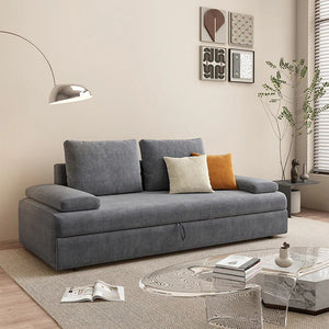 Molly 3-Seater Sofa Bed – Velvet Folding Sofa Bed with High-Density Sponge Filling | Multi-Size Pull Out Sofa Bed UK Style | Space-Saving Convertible Bed for Living Room & Guest Room - Sleek Furniture