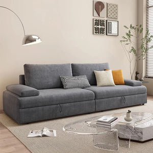 Molly 3-Seater Sofa Bed – Velvet Folding Sofa Bed with High-Density Sponge Filling | Multi-Size Pull Out Sofa Bed UK Style | Space-Saving Convertible Bed for Living Room & Guest Room - Sleek Furniture