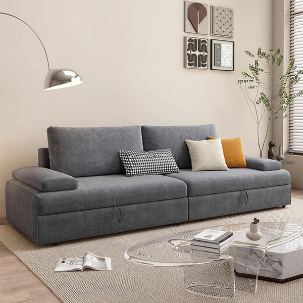 Molly 3-Seater Sofa Bed – Velvet Folding Sofa Bed with High-Density Sponge Filling | Multi-Size Pull Out Sofa Bed UK Style | Space-Saving Convertible Bed for Living Room & Guest Room - Sleek Furniture