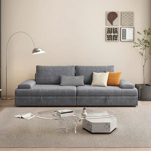 Molly 3-Seater Sofa Bed – Velvet Folding Sofa Bed with High-Density Sponge Filling | Multi-Size Pull Out Sofa Bed UK Style | Space-Saving Convertible Bed for Living Room & Guest Room - Sleek Furniture