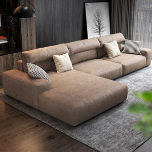 Montgomery 3 Seater Sofa | Modern Leathaire Upholstered Comfortable Living Room Couch | Contemporary 3-Seater Sofa for Home & Lounge - Sleek Furniture