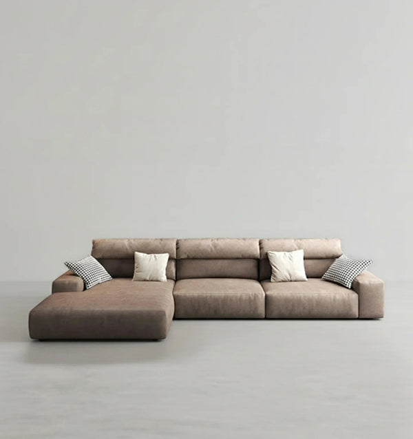 Montgomery 3 Seater Sofa | Modern Leathaire Upholstered Comfortable Living Room Couch | Contemporary 3-Seater Sofa for Home & Lounge - Sleek Furniture