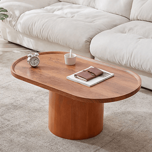 Osric Mid - Century Modern Wooden Coffee Table Set – Contemporary Nesting Tables for Living Room, Stylish Wooden Center Table Set with Durable Build & Elegant Finish - Sleek Furniture