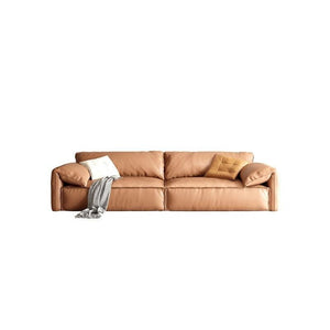 Otto L411 Four Seater Modular Sofa 300 cm – Contemporary Leathaire Upholstered Couch with High Density Sponge Cushioning, Modern Living Room Seating - Sleek Furniture