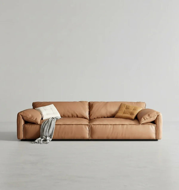 Otto L411 Three Seater Modular Sofa – Contemporary Leathaire Upholstered Couch with High Density Sponge Cushioning, Modern Living Room Seating - Sleek Furniture