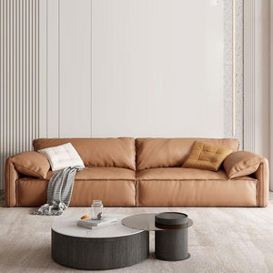 Otto L411 Three Seater Modular Sofa – Contemporary Leathaire Upholstered Couch with High Density Sponge Cushioning, Modern Living Room Seating - Sleek Furniture