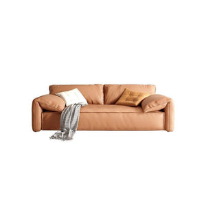 Otto L411 Three Seater Modular Sofa – Contemporary Leathaire Upholstered Couch with High Density Sponge Cushioning, Modern Living Room Seating - Sleek Furniture