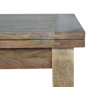 Butterfly extension dining table with country charm
