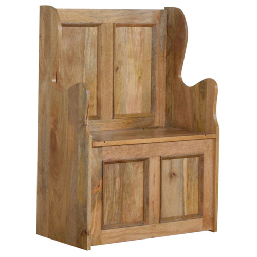 Small Monks Storage Bench - My Store