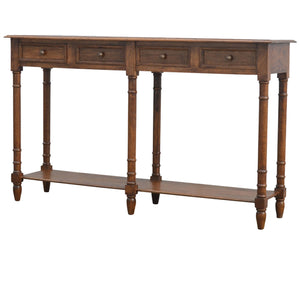 4 Drawer Hallway Console Table - My Store