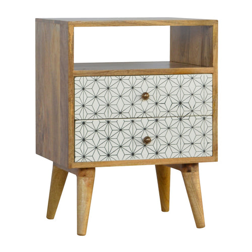Prima Bedside with Open Slot - My Store