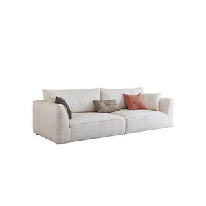 R77 Dexter Modular Three Seater Sofa – Contemporary Leathaire Upholstered Couch with High Density Foam, Modern Living Room Sofa - Sleek Furniture