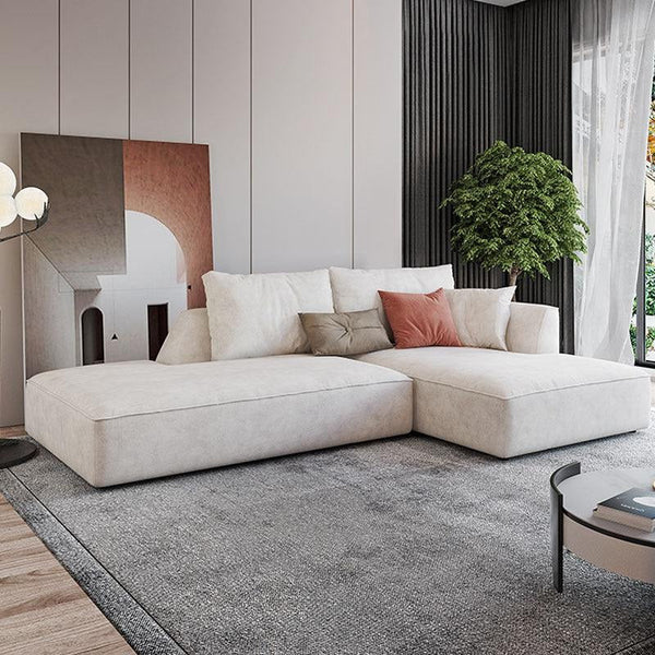 R77 Dexter Modular Three Seater Sofa – Contemporary Leathaire Upholstered Couch with High Density Foam, Modern Living Room Sofa - Sleek Furniture