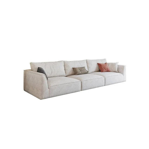 R77 Dexter Modular Three Seater Sofa – Contemporary Leathaire Upholstered Couch with High Density Foam, Modern Living Room Sofa - Sleek Furniture