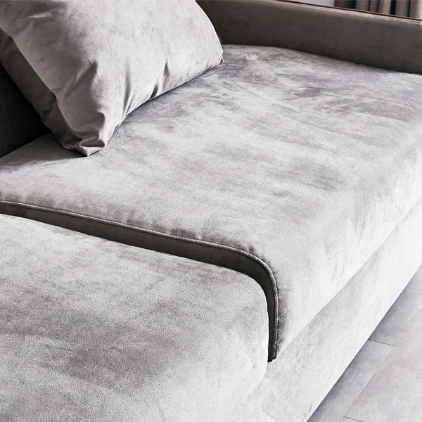 Ramos Two Seater Sofa Bed Flannelette Upholstered Convertible Sofa to Bed – High Density Sponge Comfort Sofa Bed for Living Room & Guest Room (Made to Order) - Sleek Furniture