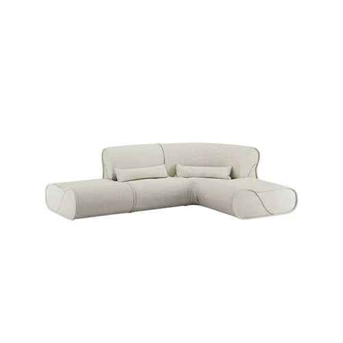 Shimizu Modular 3 Seater Corner Sofa | Luxury Bouclé Upholstered Sectional Sofa with High-Density Foam | Modern Contemporary L-Shape Couch for Living Room - Sleek Furniture