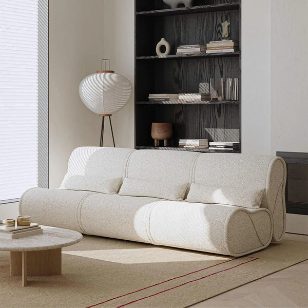 Shimizu Modular 3 Seater Corner Sofa | Luxury Bouclé Upholstered Sectional Sofa with High-Density Foam | Modern Contemporary L-Shape Couch for Living Room - Sleek Furniture