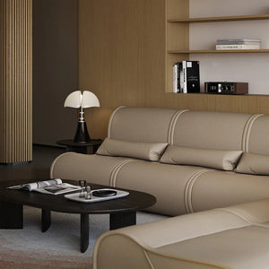 Shimizu Modular 3 Seater Corner Sofa | Luxury Bouclé Upholstered Sectional Sofa with High-Density Foam | Modern Contemporary L-Shape Couch for Living Room - Sleek Furniture