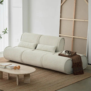 Shimizu Modular 3 Seater Corner Sofa | Luxury Bouclé Upholstered Sectional Sofa with High-Density Foam | Modern Contemporary L-Shape Couch for Living Room - Sleek Furniture
